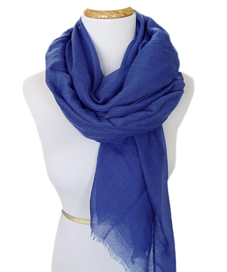 Ladies Scarf in Royal Blue