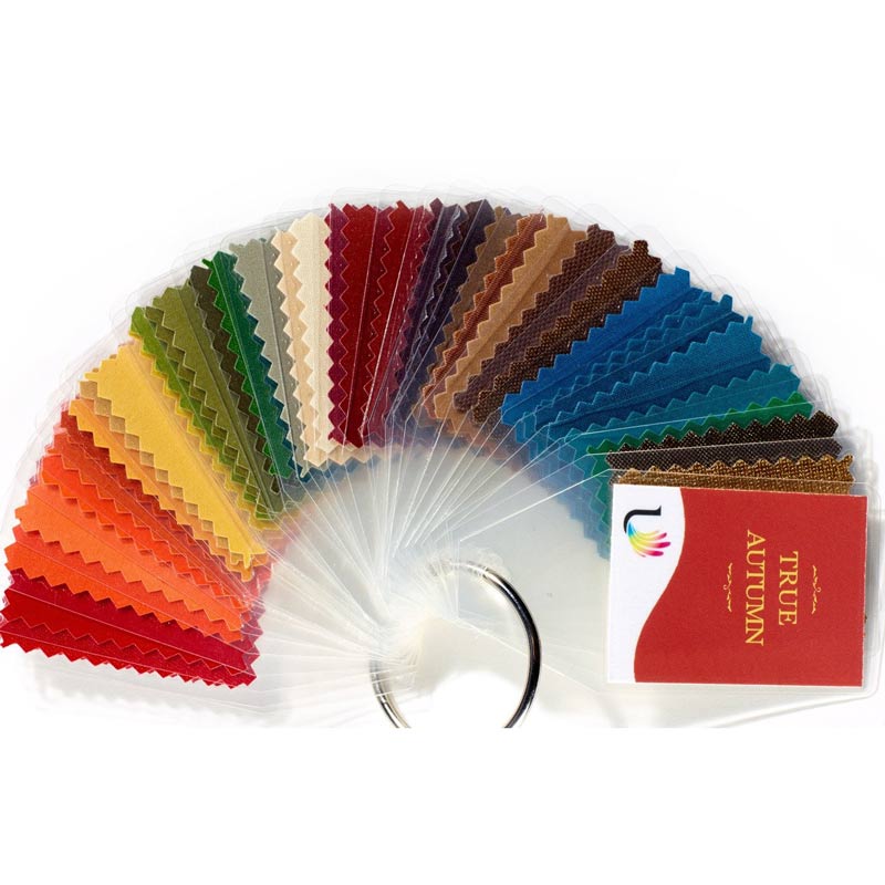 True Autumn Swatch Book