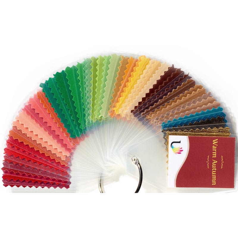 Warm Autumn Swatch Book
